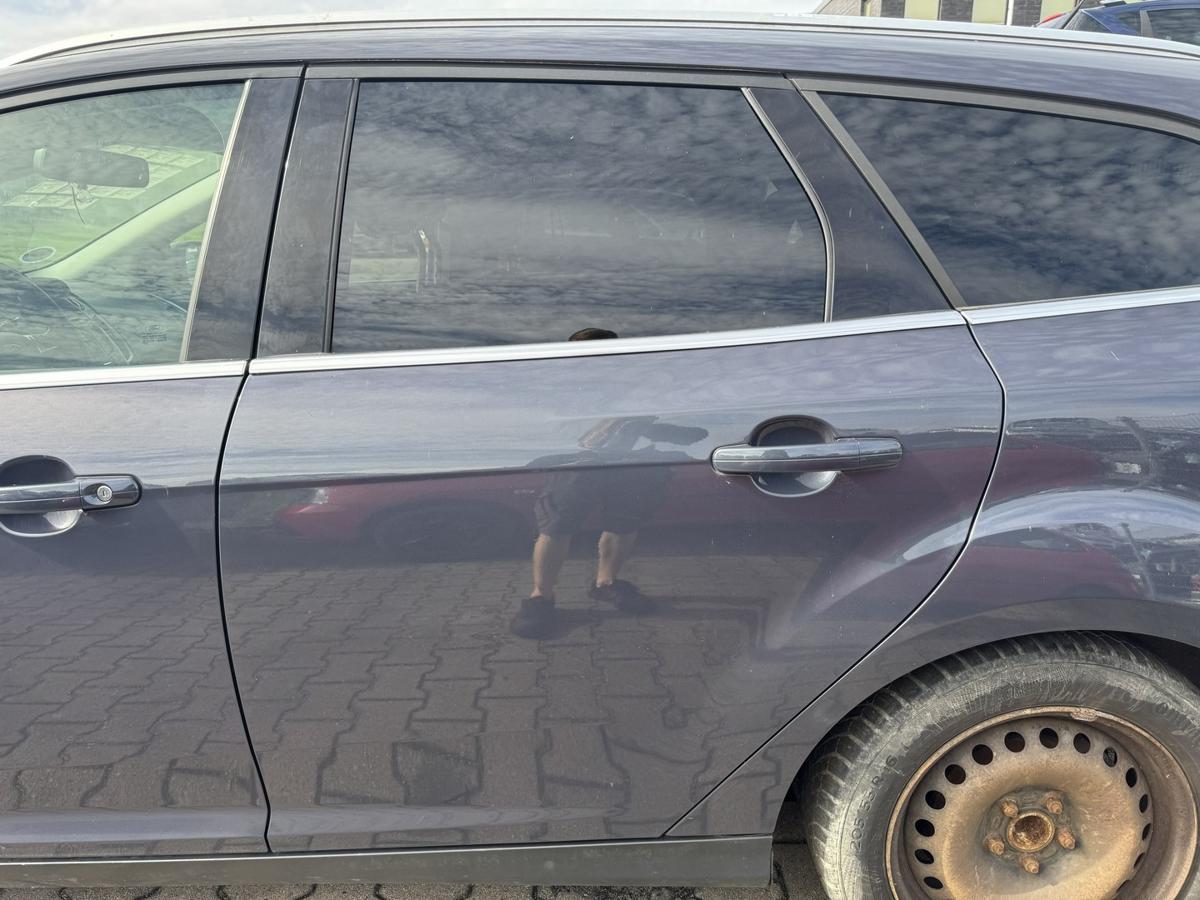 Ford Focus 3 original T&uuml;r hinten links Midnight SkyGrau Kombi Rohbau Bj.2011